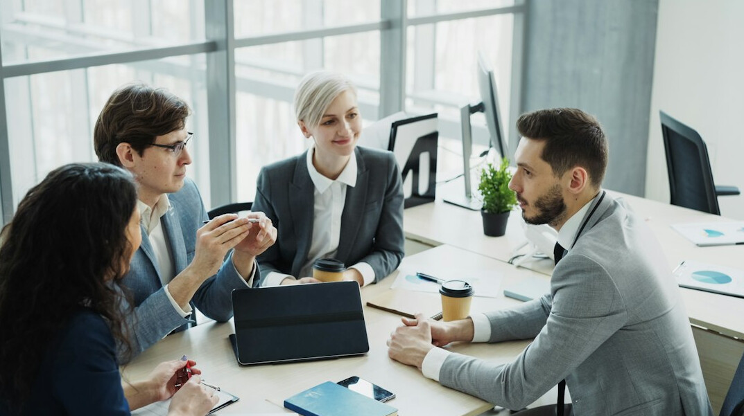 business team meeting